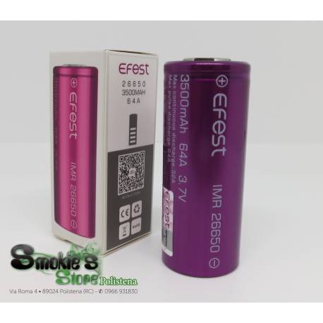 EFEST 26650 3500mah 64A