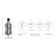 EXVAPE Expromizer V5 MTL RTA atomizzatore - 2ml
