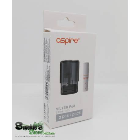 Pod di ricambio 1,0ohm - Vilter Kit Aspire - 2 pezzi