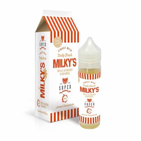 Super Flavor Milkys Almond Caramel - Vape shot 20ml