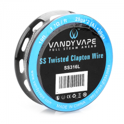Vandy Vape SS 316L 28AWG*2+30AWG - 3m /bobina