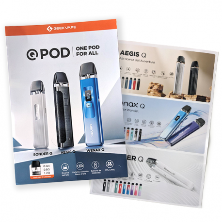 GeekVape Q Pod Poster - 1pz