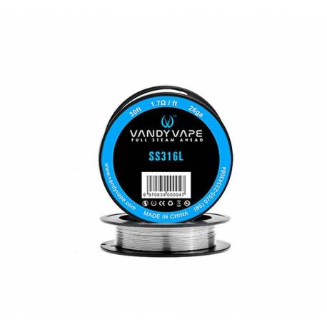 Vandy vape filo SS316L 26AWG - 9m