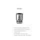 Smok resistenza V8-RBA per TFV8 - 1pz