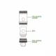 Vaporesso resistenza EUC Mini in Ceramica per Drizzle - 1.3ohm
