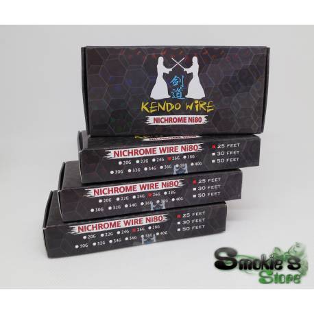 Kit KENDO filo + cotone Ni80 26G 25f