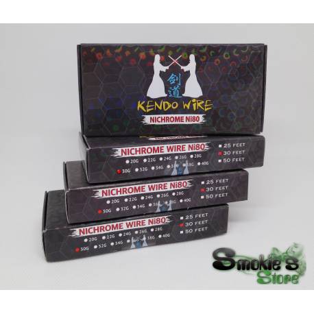 Kit KENDO filo + cotone Ni80 30G 30f