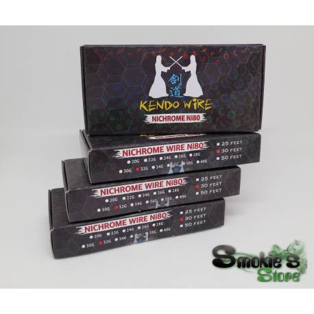 Kit KENDO filo + cotone Ni80 32G 30f