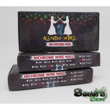 Kit KENDO filo + cotone Ni80 34G 30f