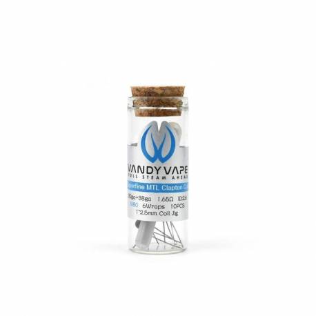 Vandy Vape Ni80 Superfine MTL Clapton coil 30ga+38ga - 1.65ohm