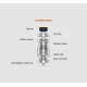 Geekvape Zeus RTA Atomizzatore - 4ml - Acciaio